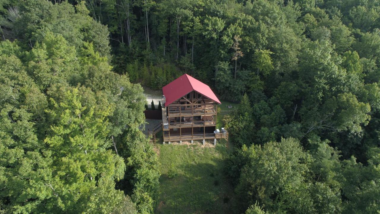 Cherokee Mountain Cabins Llc Hotel Topton Exterior foto