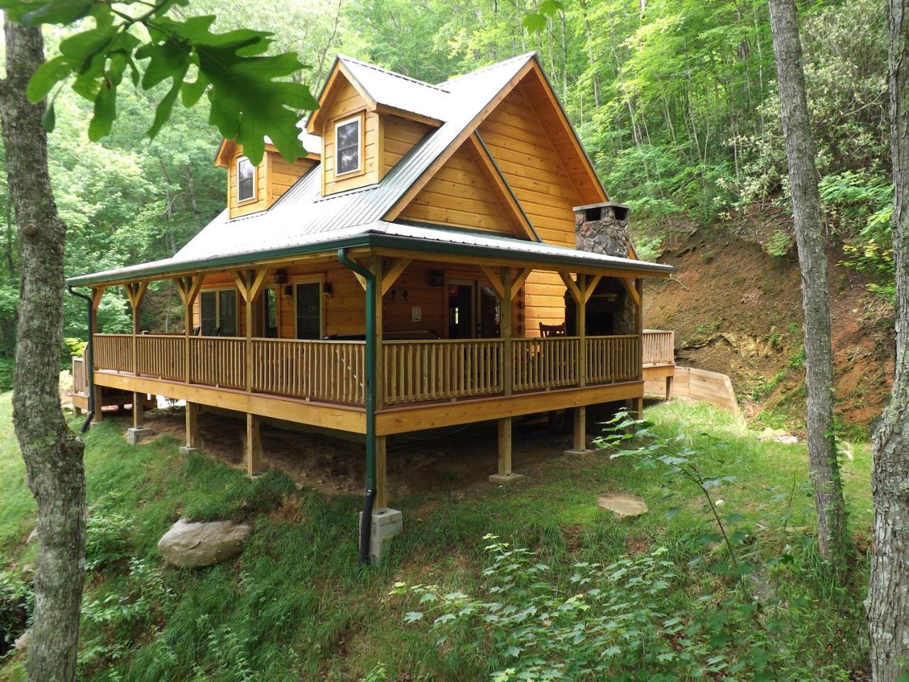 Cherokee Mountain Cabins Llc Hotel Topton Exterior foto
