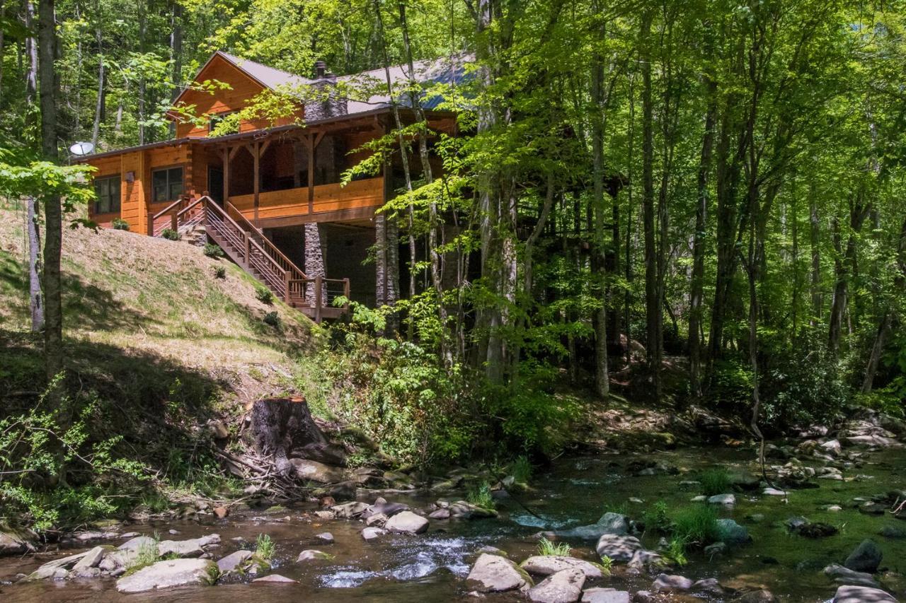 Cherokee Mountain Cabins Llc Hotel Topton Exterior foto